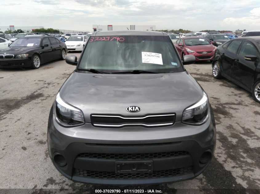 2018 KIA SOUL BASE - KNDJN2A27J7549902