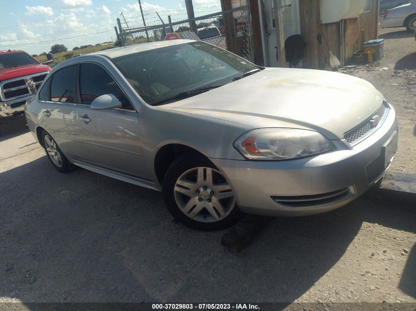2013 CHEVROLET IMPALA LT - 2G1WG5E34D1105519