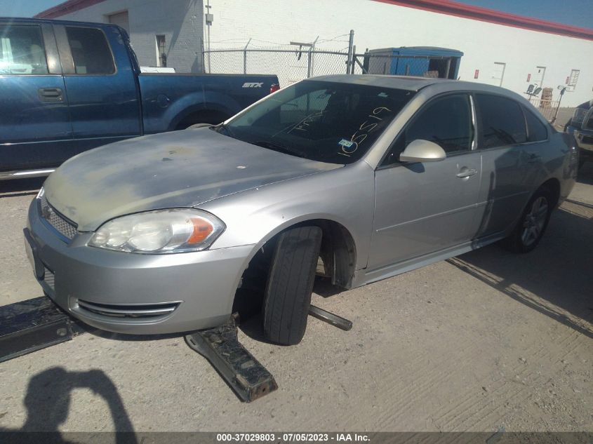 2013 CHEVROLET IMPALA LT - 2G1WG5E34D1105519