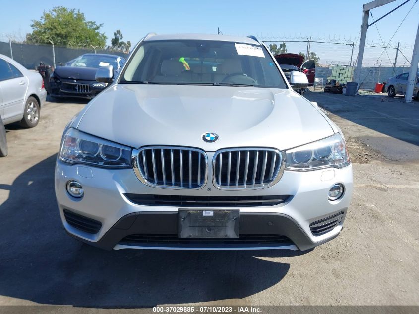 2017 BMW X3 SDRIVE28I - 5UXWZ7C38H0X40467