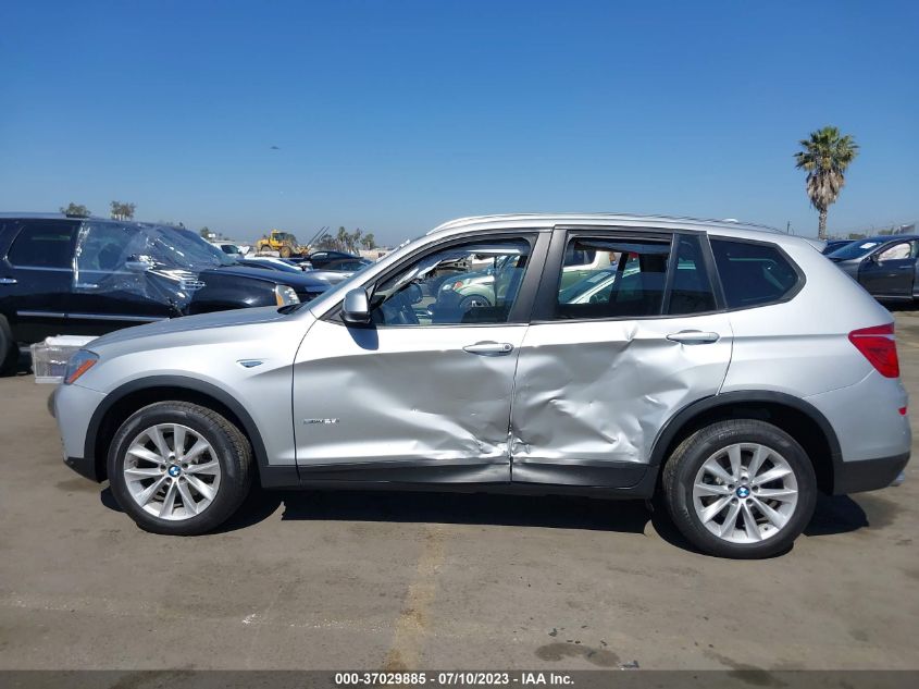 2017 BMW X3 SDRIVE28I - 5UXWZ7C38H0X40467