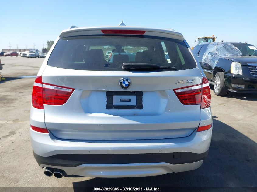 2017 BMW X3 SDRIVE28I - 5UXWZ7C38H0X40467