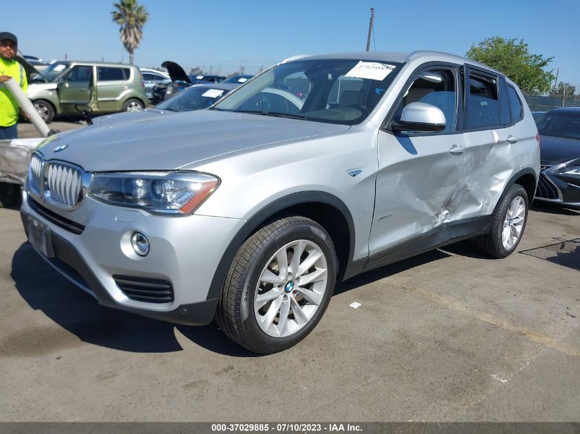 2017 BMW X3 SDRIVE28I - 5UXWZ7C38H0X40467