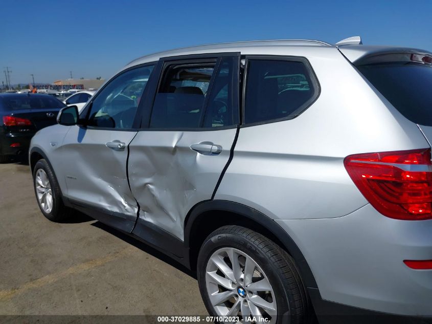 2017 BMW X3 SDRIVE28I - 5UXWZ7C38H0X40467