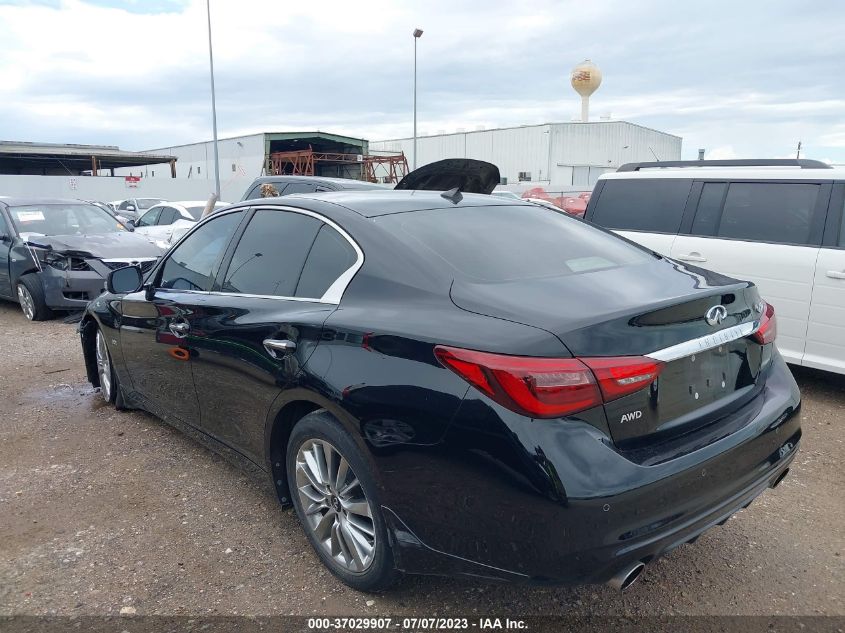 2019 INFINITI Q50 3.0T LUXE - JN1EV7AR5KM593981