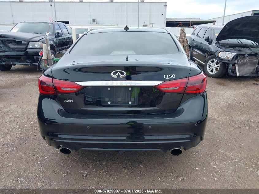 2019 INFINITI Q50 3.0T LUXE - JN1EV7AR5KM593981