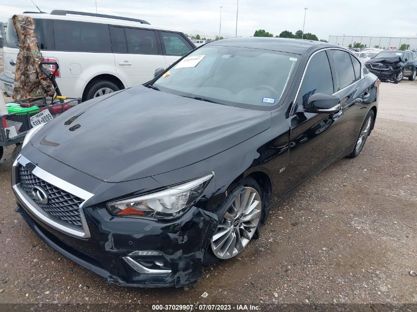 2019 INFINITI Q50 3.0T LUXE - JN1EV7AR5KM593981
