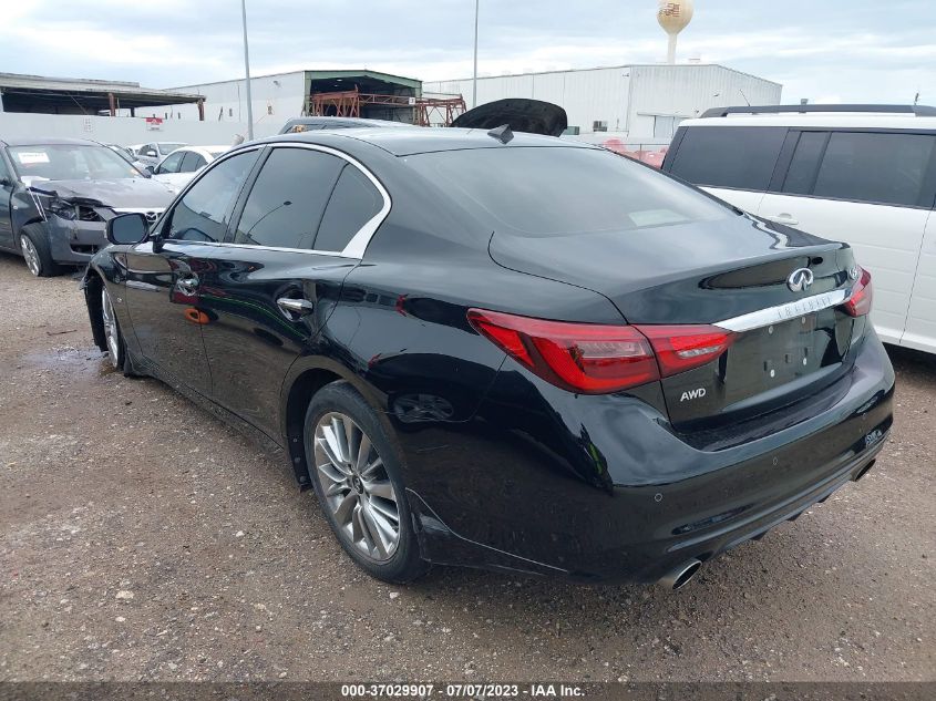 2019 INFINITI Q50 3.0T LUXE - JN1EV7AR5KM593981