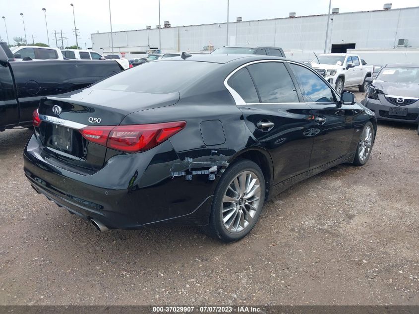 2019 INFINITI Q50 3.0T LUXE - JN1EV7AR5KM593981