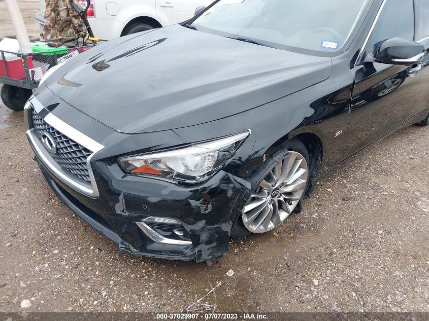 2019 INFINITI Q50 3.0T LUXE - JN1EV7AR5KM593981