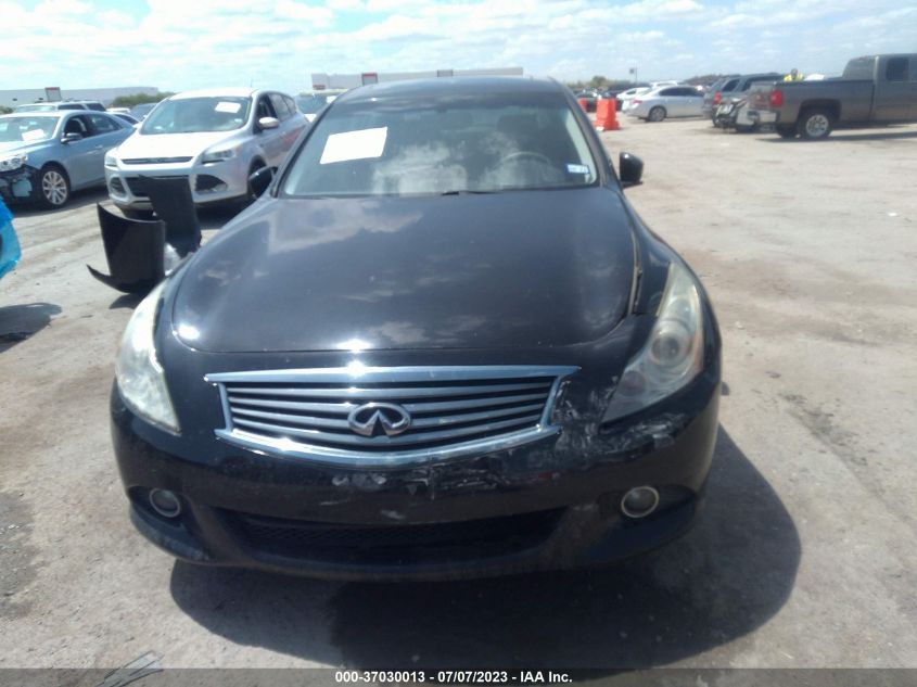 2013 INFINITI G37 SEDAN X - JN1CV6AR9DM766244