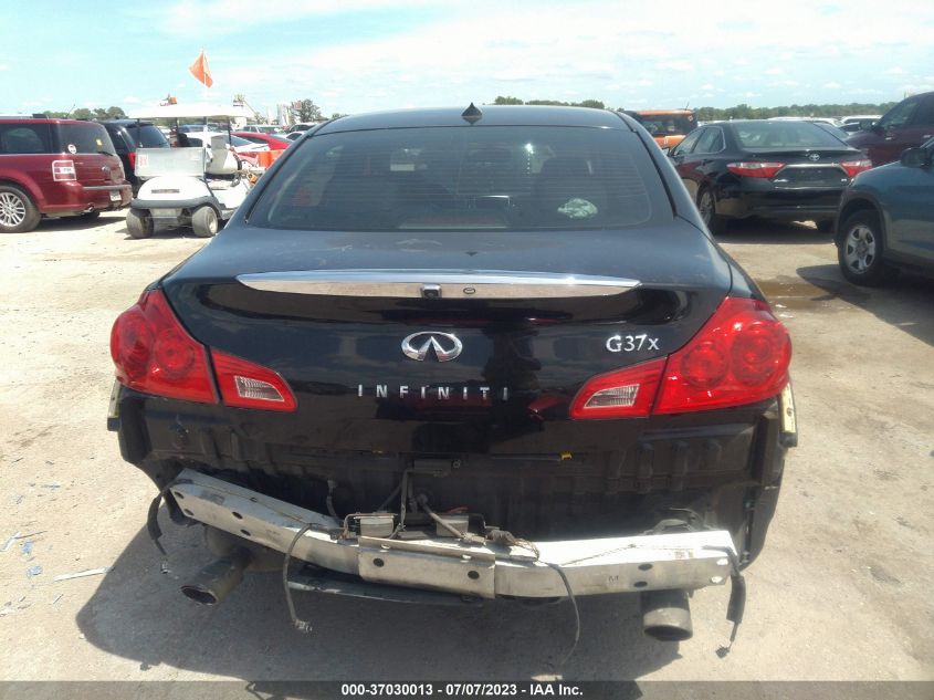 2013 INFINITI G37 SEDAN X - JN1CV6AR9DM766244