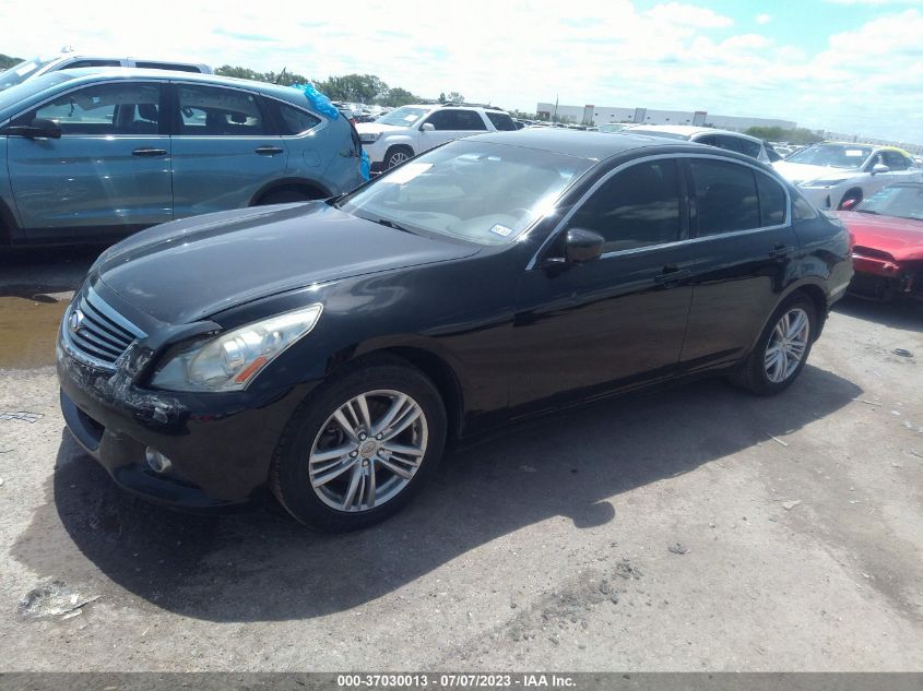 2013 INFINITI G37 SEDAN X - JN1CV6AR9DM766244