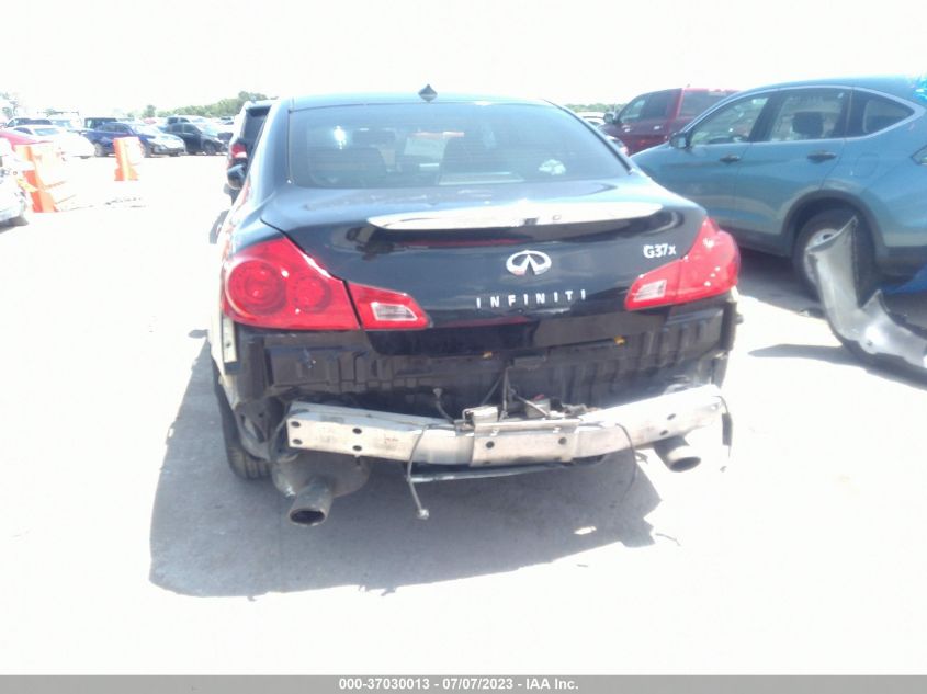 2013 INFINITI G37 SEDAN X - JN1CV6AR9DM766244