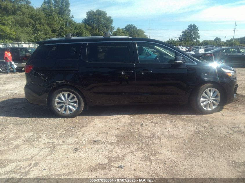 2016 KIA SEDONA EX - KNDMC5C18G6139231