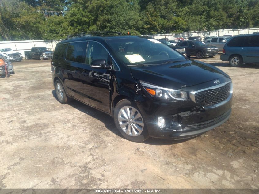 2016 KIA SEDONA EX - KNDMC5C18G6139231