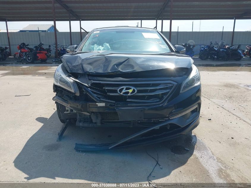 2015 HYUNDAI SONATA 2.4L SPORT - 5NPE34AF2FH190953