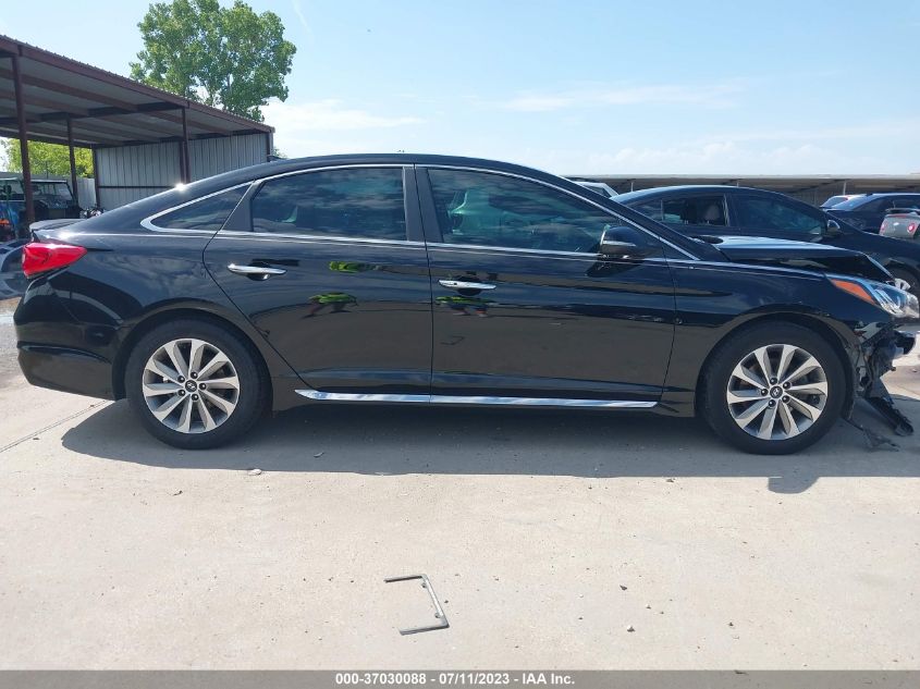 2015 HYUNDAI SONATA 2.4L SPORT - 5NPE34AF2FH190953