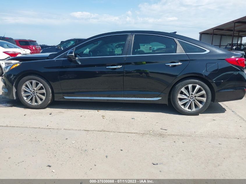 2015 HYUNDAI SONATA 2.4L SPORT - 5NPE34AF2FH190953