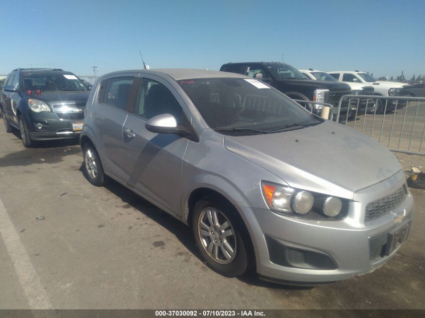 2013 CHEVROLET SONIC LT - 1G1JC6SG4D4116835