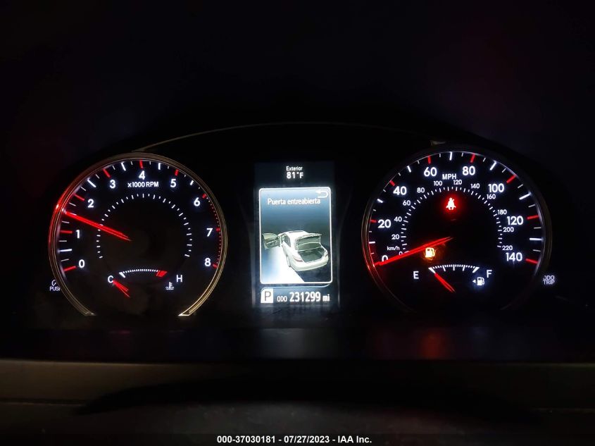 2016 TOYOTA CAMRY XLE/SE/LE/XSE - 4T1BF1FKXGU165901