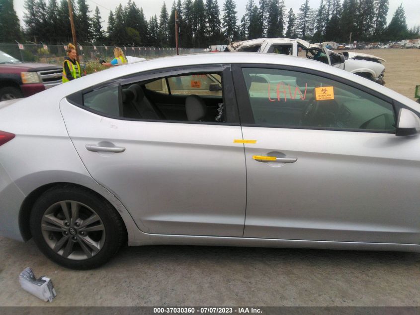 2018 HYUNDAI ELANTRA SEL - 5NPD84LF8JH307390