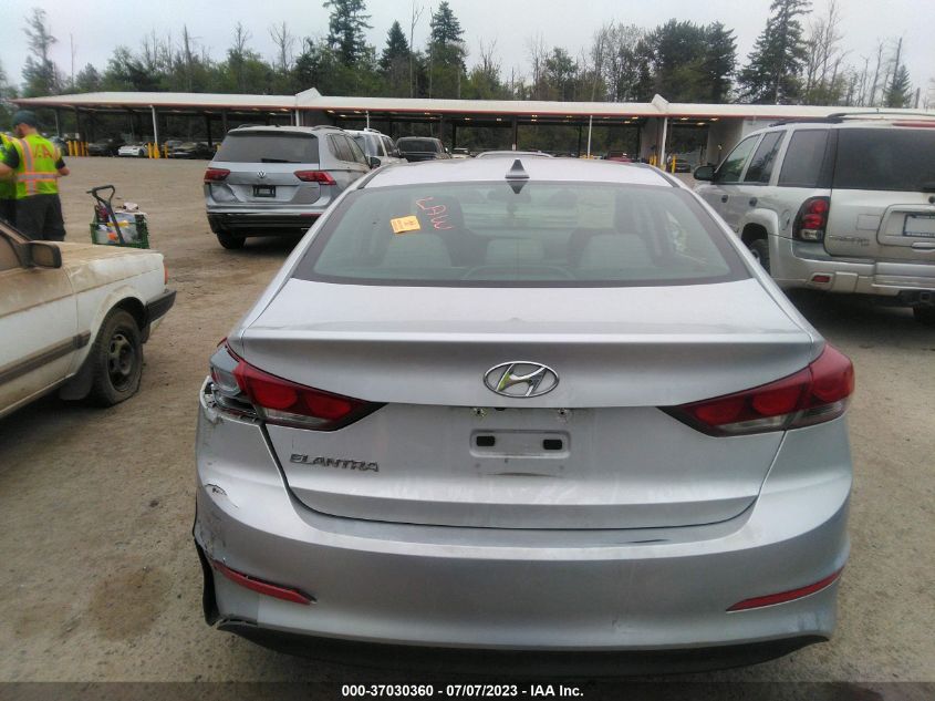 2018 HYUNDAI ELANTRA SEL - 5NPD84LF8JH307390