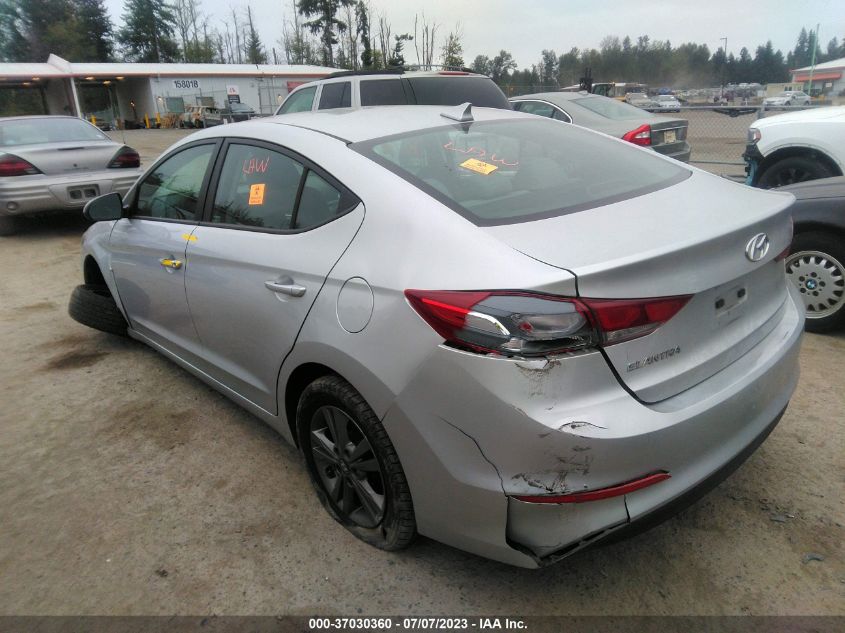 2018 HYUNDAI ELANTRA SEL - 5NPD84LF8JH307390