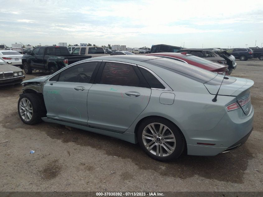 2014 LINCOLN MKZ HYBRID - 3LN6L2LUXER816650