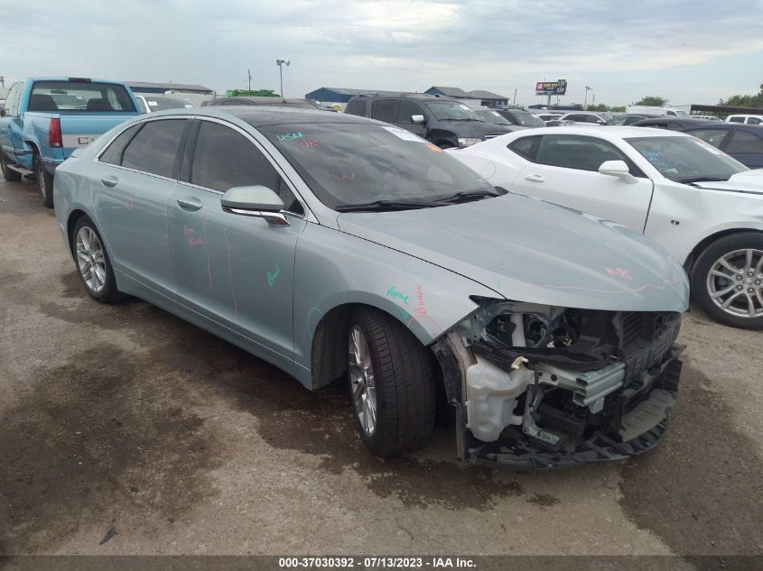 2014 LINCOLN MKZ HYBRID - 3LN6L2LUXER816650