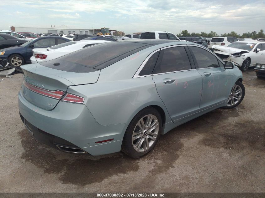 2014 LINCOLN MKZ HYBRID - 3LN6L2LUXER816650