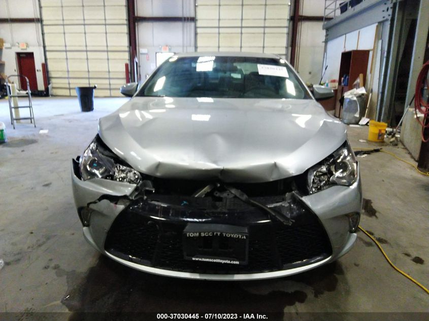 2016 TOYOTA CAMRY XLE/SE/LE/XSE - 4T1BF1FK5GU527536
