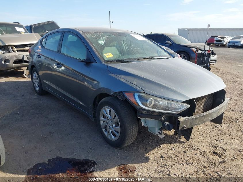 2017 HYUNDAI ELANTRA SE - KMHD74LF6HU094874