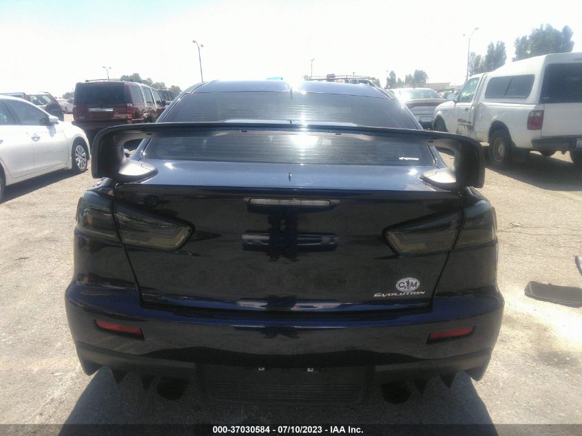 2013 MITSUBISHI LANCER EVOLUTION MR JA32W5FV2DU010579