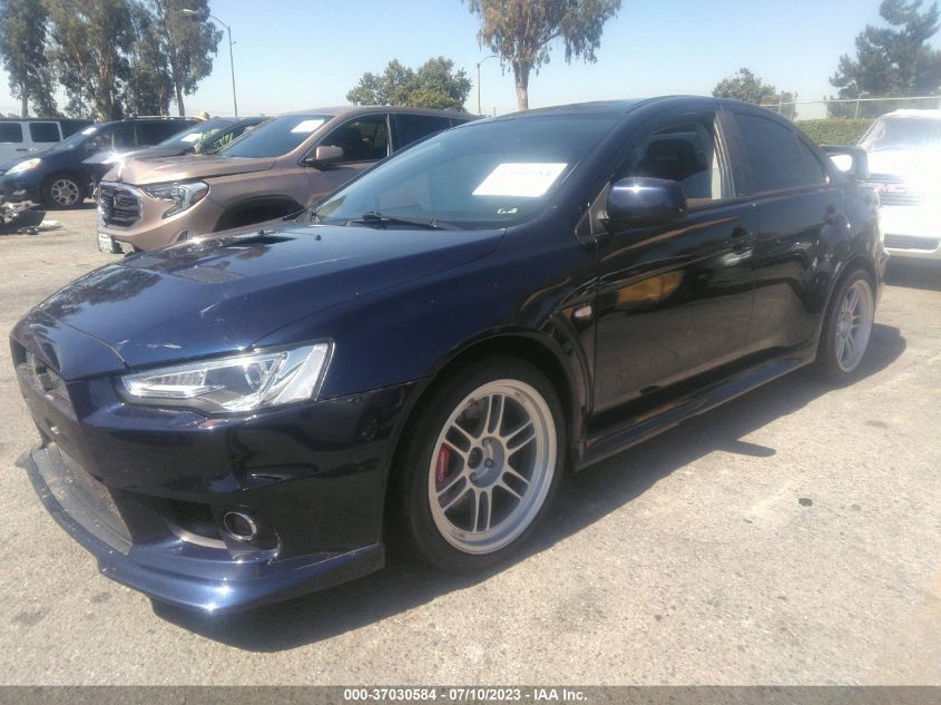 2013 MITSUBISHI LANCER EVOLUTION MR JA32W5FV2DU010579