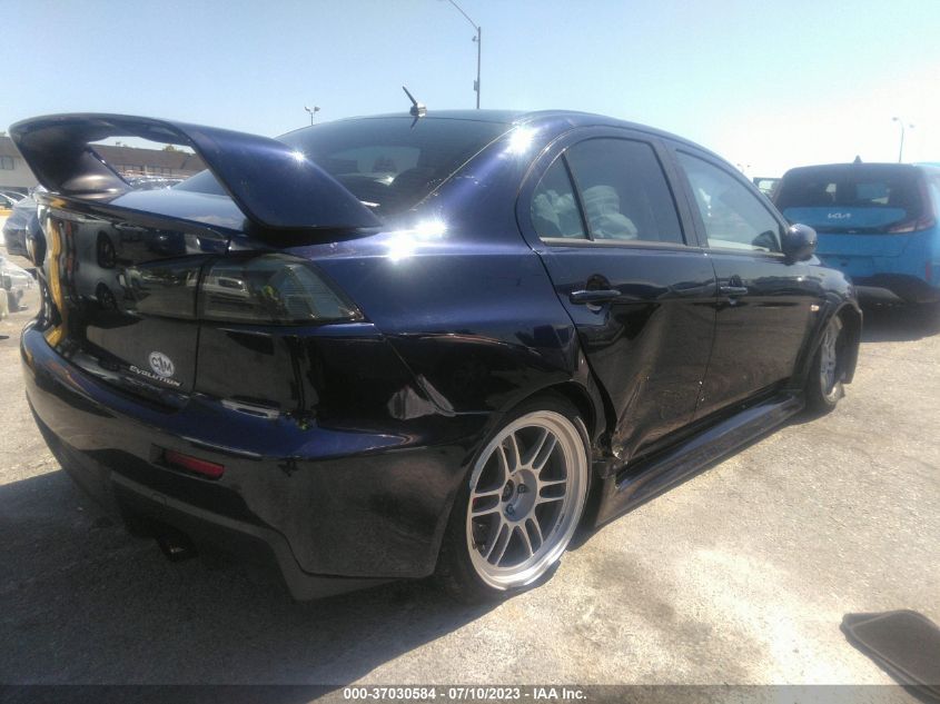 2013 MITSUBISHI LANCER EVOLUTION MR JA32W5FV2DU010579