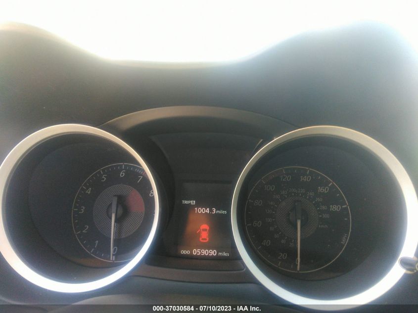 2013 MITSUBISHI LANCER EVOLUTION MR JA32W5FV2DU010579