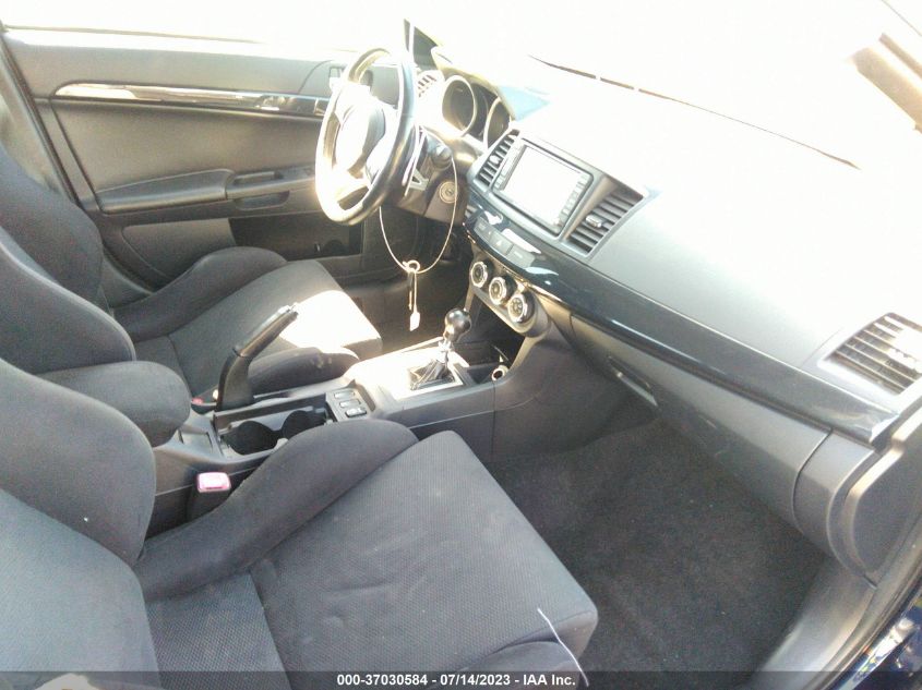 2013 MITSUBISHI LANCER EVOLUTION MR JA32W5FV2DU010579