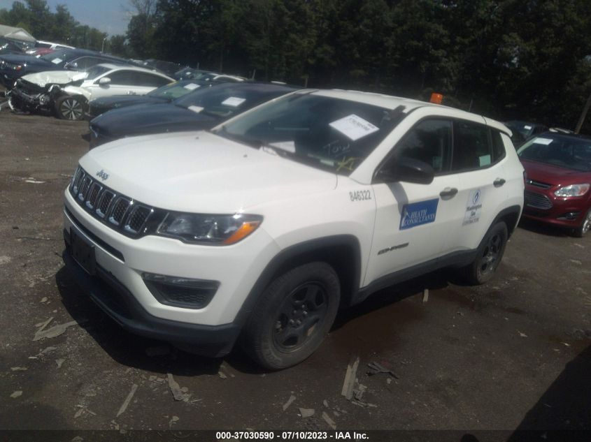 2018 JEEP COMPASS SPORT - 3C4NJCAB5JT263285