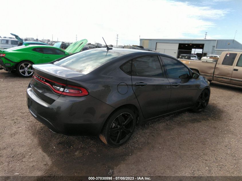2016 DODGE DART SXT - 1C3CDFBB2GD606782