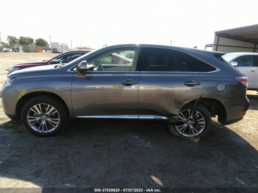 2013 LEXUS RX 450H - JTJZB1BA0D2008569