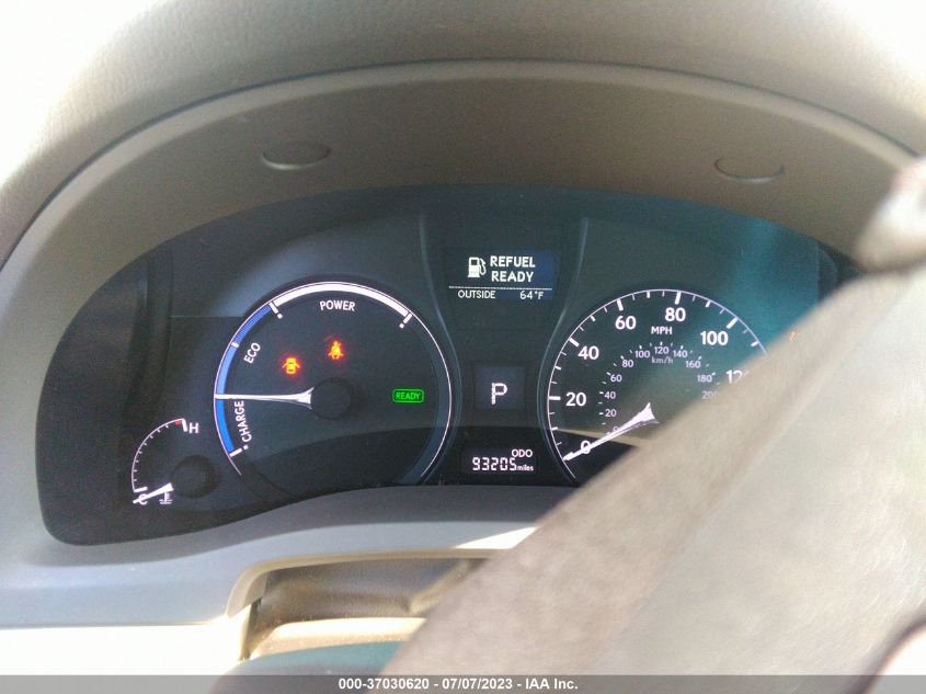 2013 LEXUS RX 450H - JTJZB1BA0D2008569