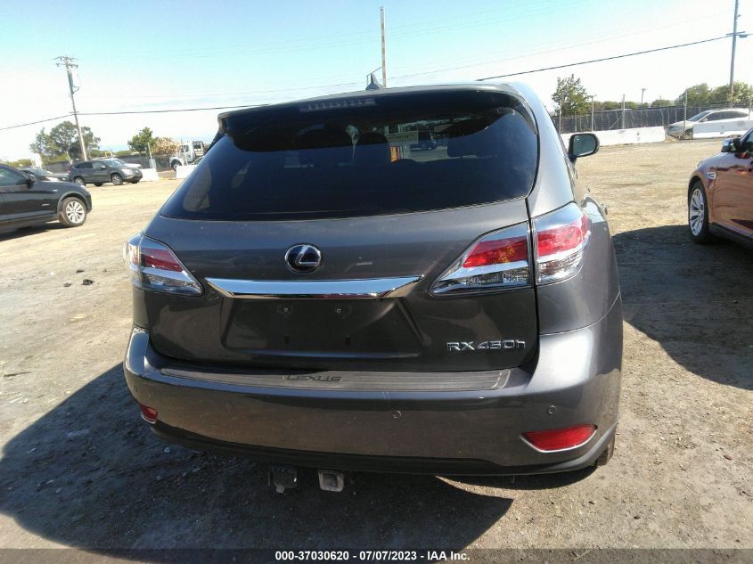 2013 LEXUS RX 450H - JTJZB1BA0D2008569
