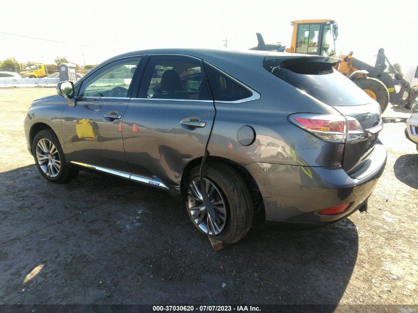 2013 LEXUS RX 450H - JTJZB1BA0D2008569