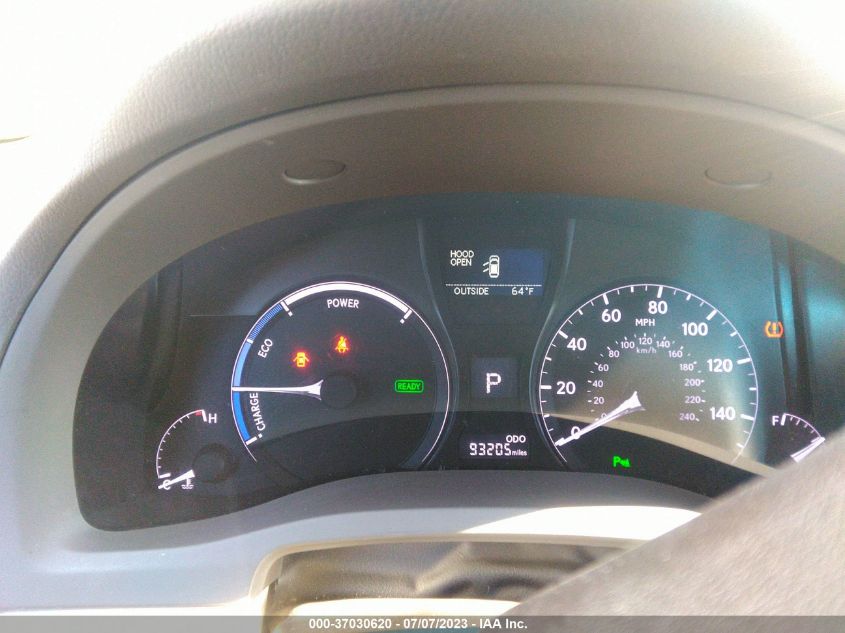 2013 LEXUS RX 450H - JTJZB1BA0D2008569
