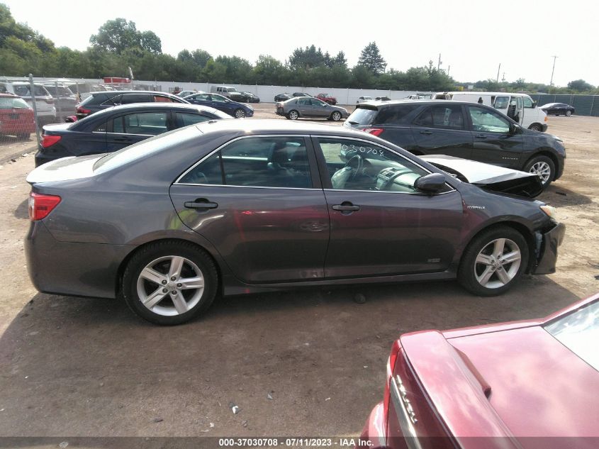2014 TOYOTA CAMRY HYBRID LE/XLE/SE LIMITED EDITION - 4T1BD1FK4EU124070