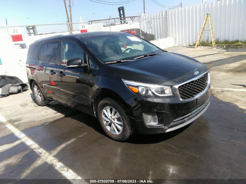 2017 KIA SEDONA LX - KNDMB5C1XH6254255