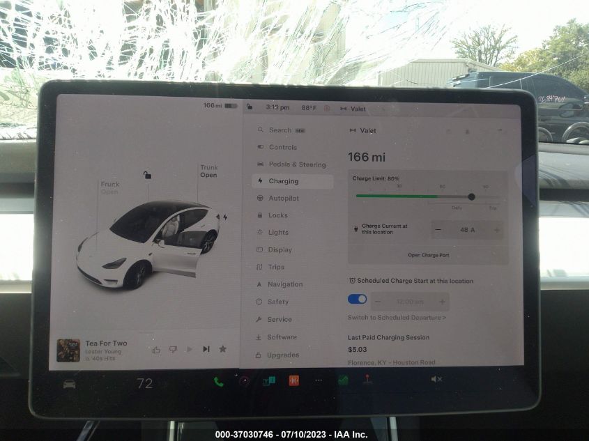 2020 TESLA MODEL Y LONG RANGE - 5YJYGDEE1LF049711