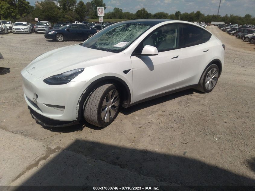 2020 TESLA MODEL Y LONG RANGE - 5YJYGDEE1LF049711