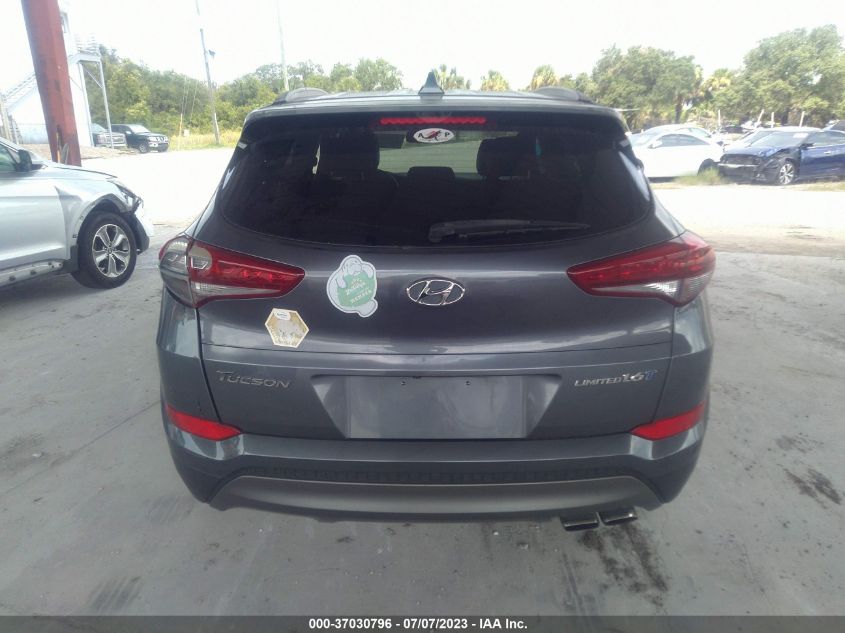 2016 HYUNDAI TUCSON LIMITED - KM8J33A22GU219599